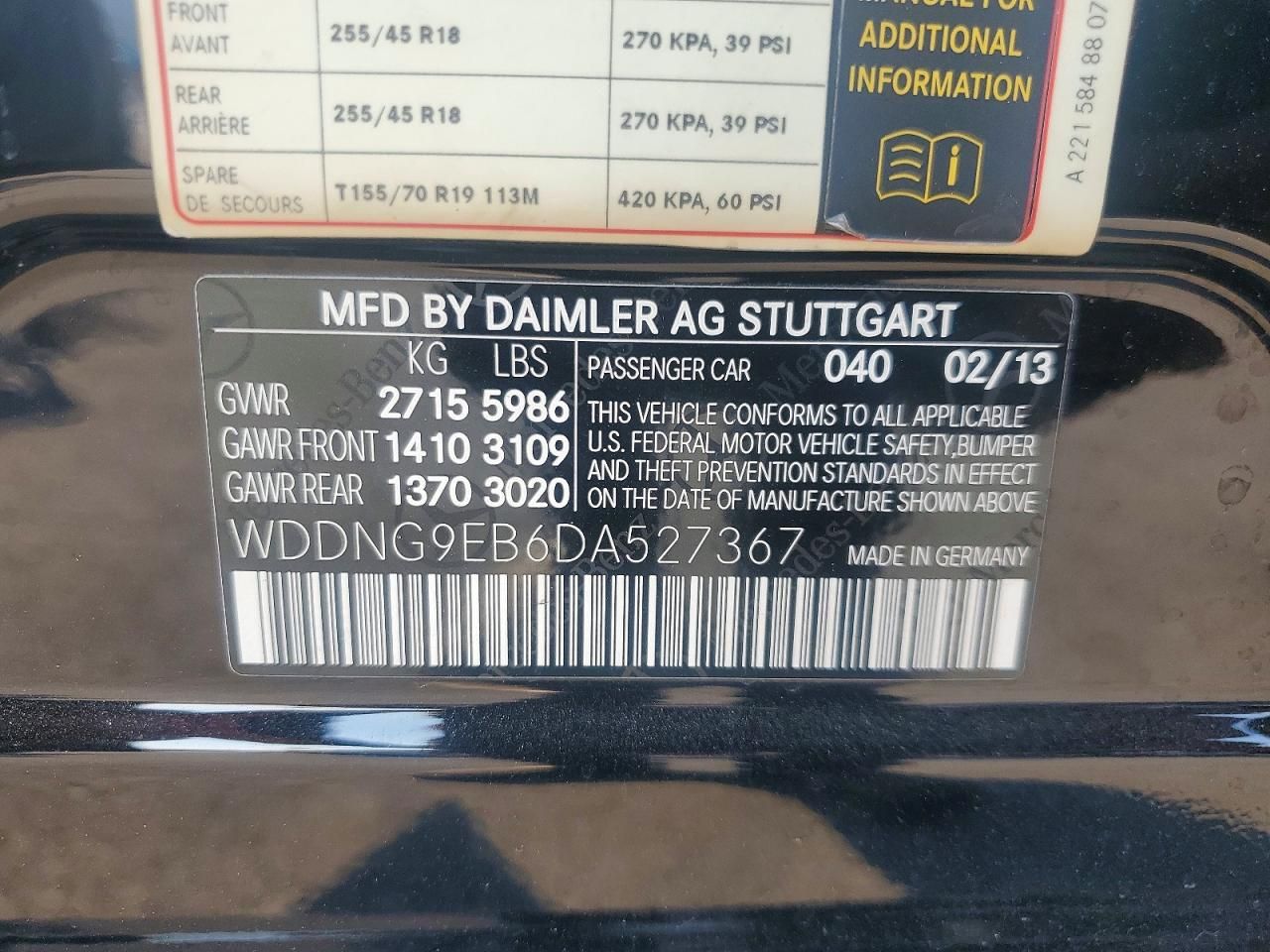 2013 Mercedes-Benz S 550 4matic