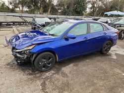 Hyundai salvage cars for sale: 2021 Hyundai Elantra sel