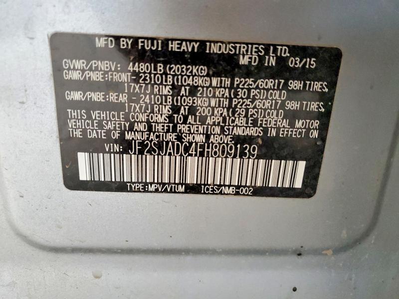 2015 Subaru Forester 2.5i Premium