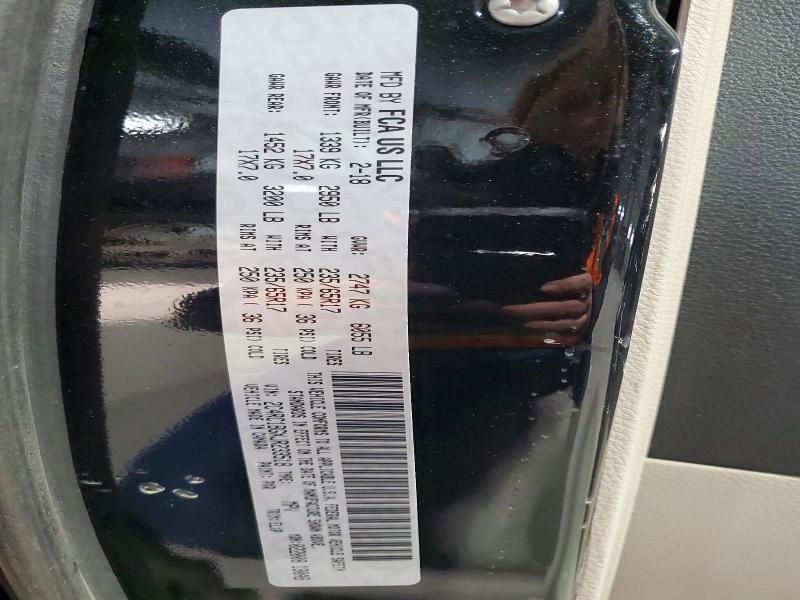 2018 Chrysler Pacifica Touring l