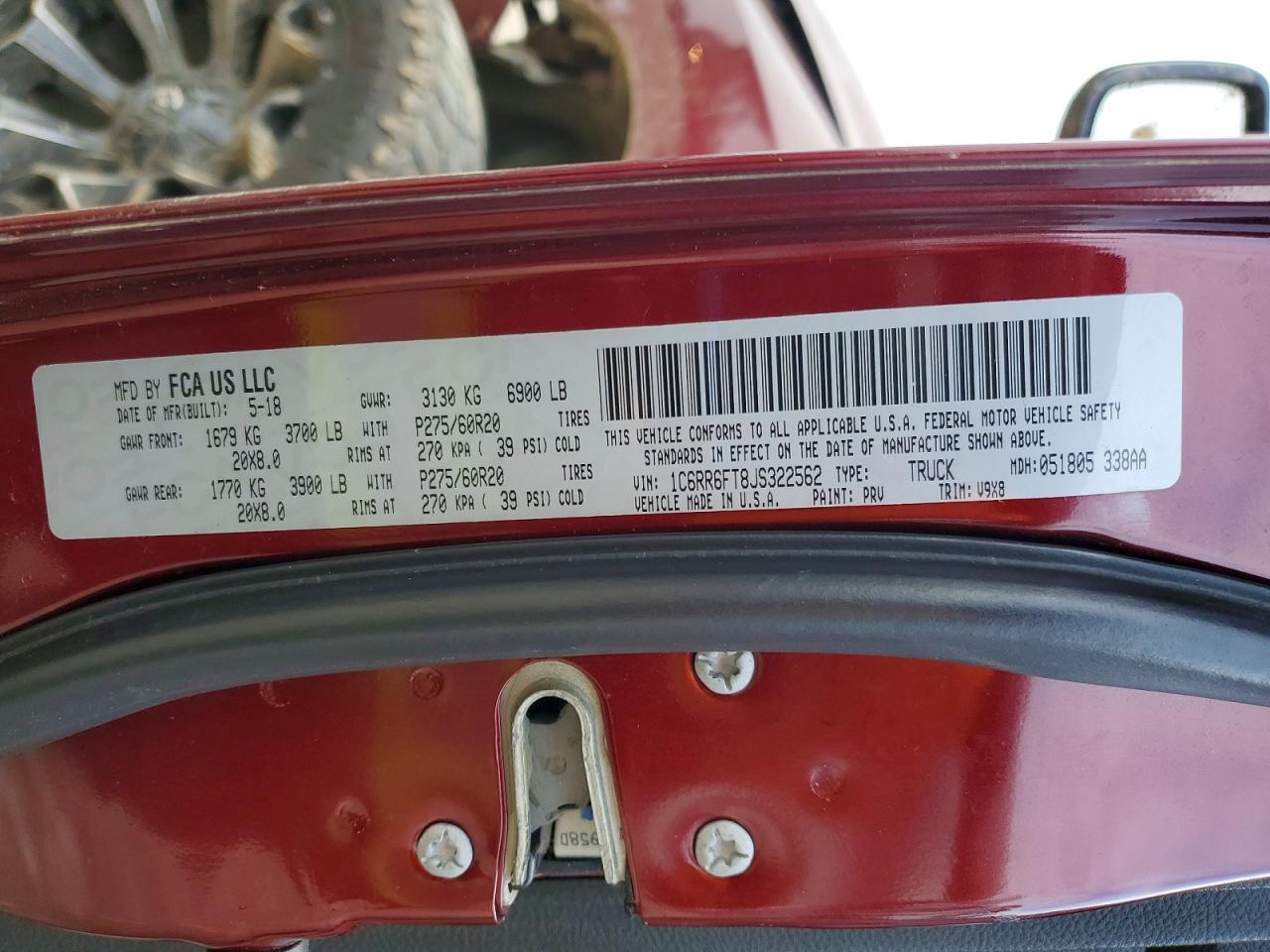 2018 Dodge Ram 1500 st