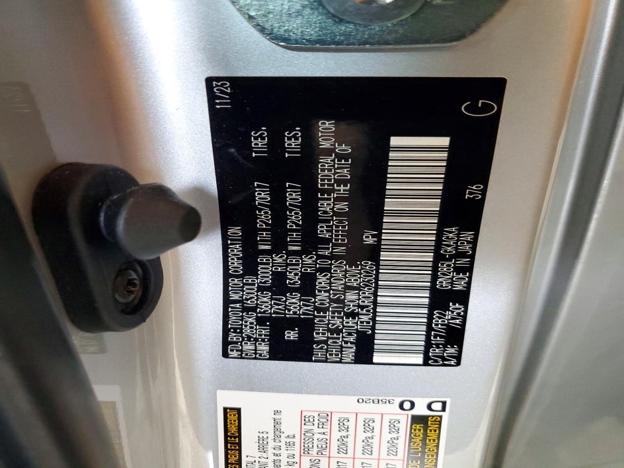 2024 Toyota 4runner Sr5/sr5 Premium