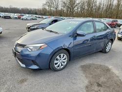 Toyota Corolla salvage cars for sale: 2015 Toyota Corolla l