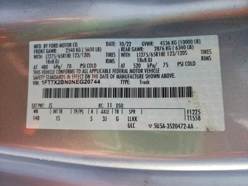 2022 Ford F250 Super Duty