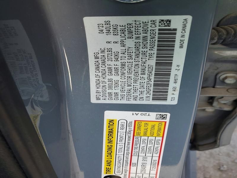 2023 Honda Civic Sport