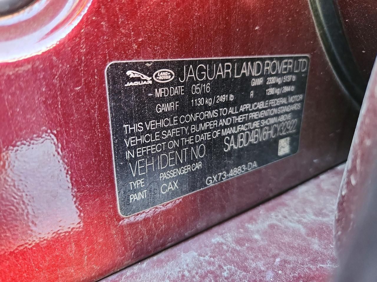 2017 Jaguar Xf Premium