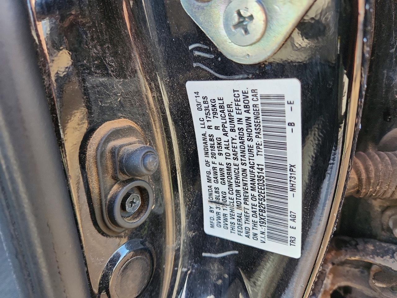 2014 Honda Civic lx