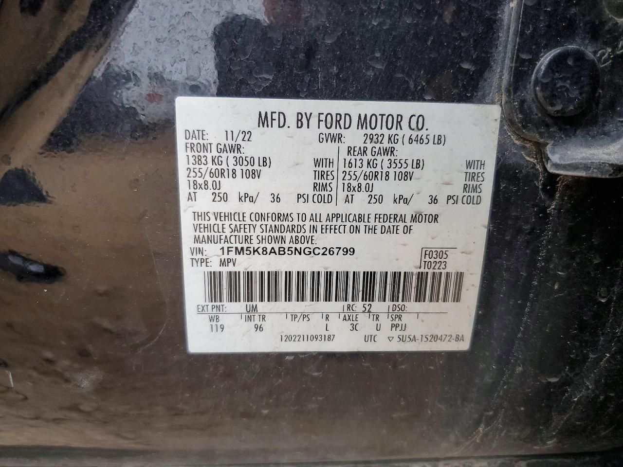 2022 Ford Explorer Police Interceptor