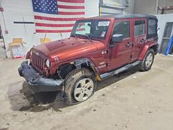 Jeep Wrangler salvage cars for sale: 2009 Jeep Wrangler Unlimited Sahara