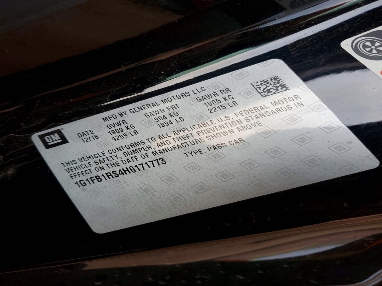 2017 Chevrolet Camaro lt