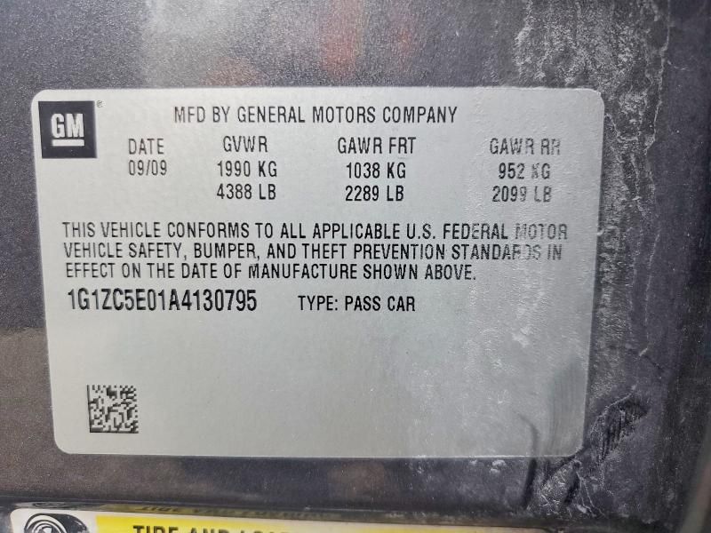 2010 Chevrolet Malibu 1LT