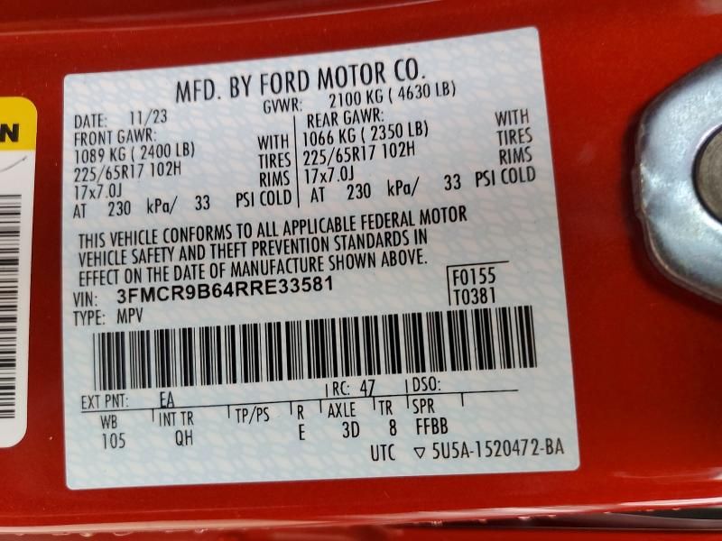 2024 Ford Bronco Sport big Bend