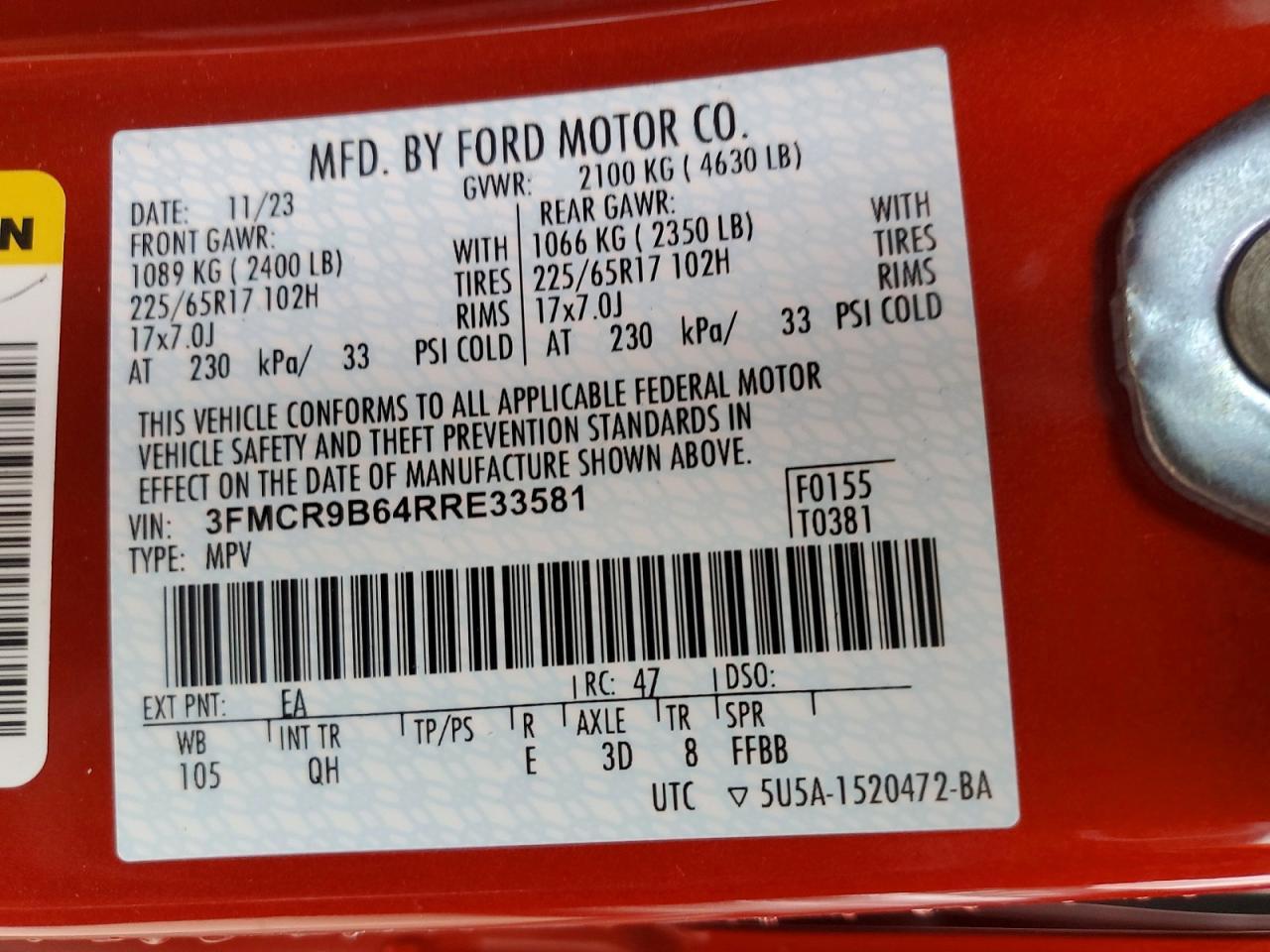 2024 Ford Bronco Sport big Bend