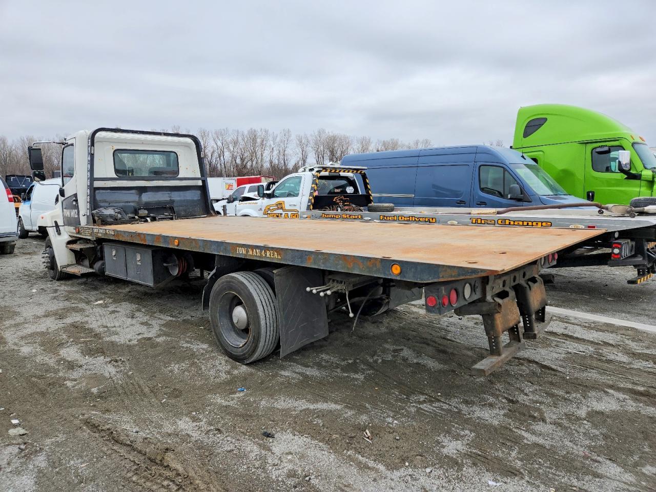 2010 Hino Flatbed TOW Truck