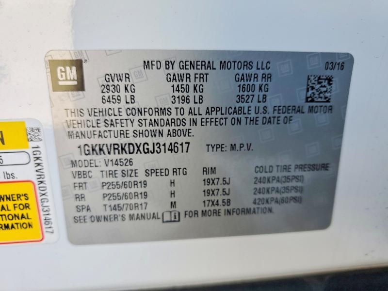 2016 GMC Acadia Slt-1