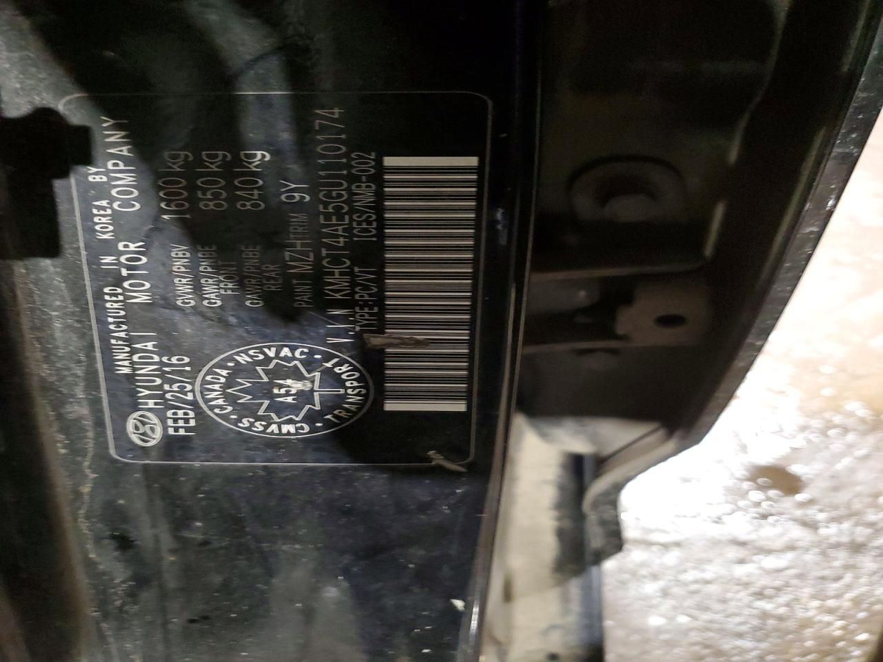 2016 Hyundai Accent se