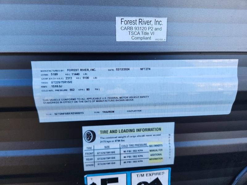 2024 Foresriver 2024 Forest River Nightfall Camper