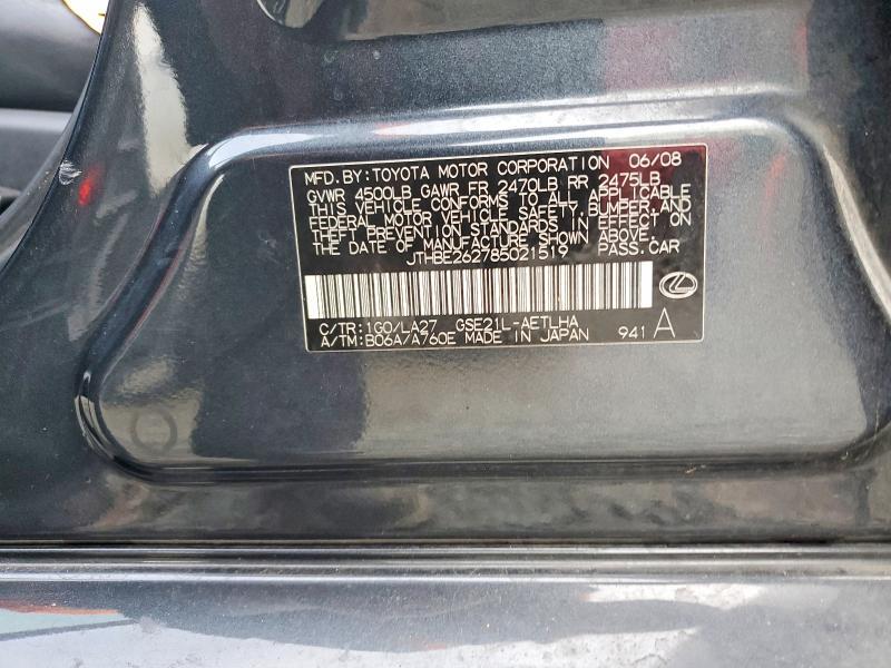 2008 Lexus Is 350
