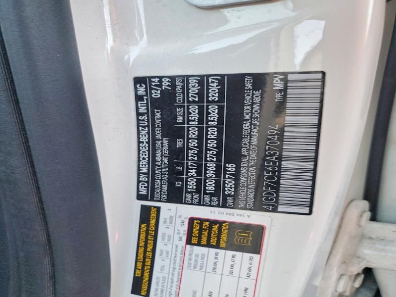 2014 Mercedes-Benz Gl 450 4matic