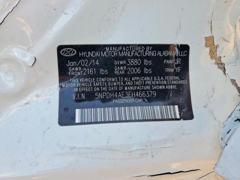 2014 Hyundai Elantra se