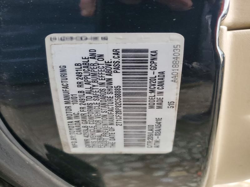 2002 Toyota Camry Solara se