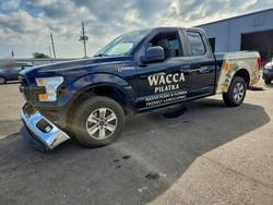 Ford salvage cars for sale: 2016 Ford F150 Super cab