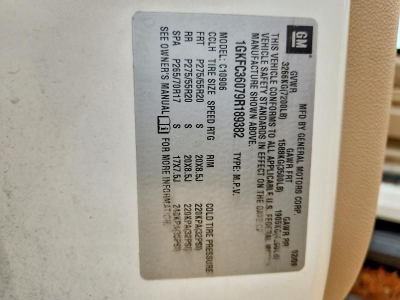 2009 GMC Yukon xl C1500 slt