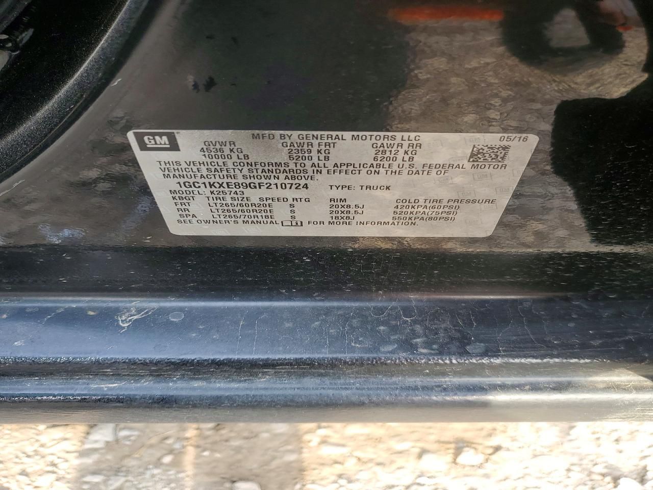 2016 Chevrolet Silverado K2500 High Country