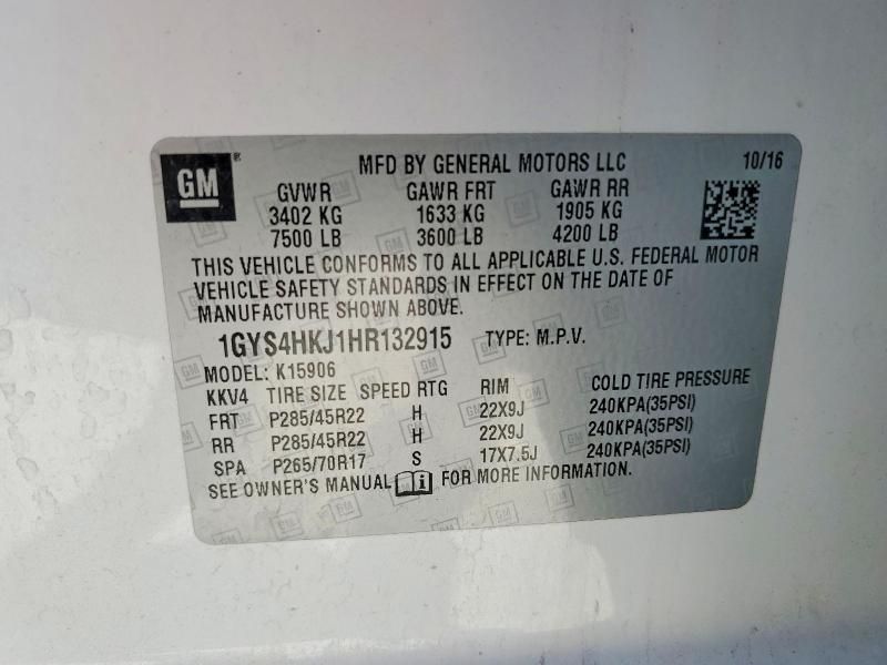 2017 Cadillac Escalade esv Luxury