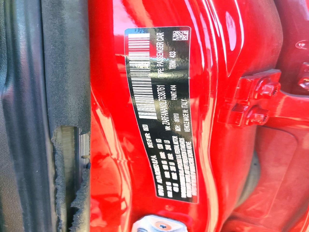 2020 Alfa Romeo Giulia