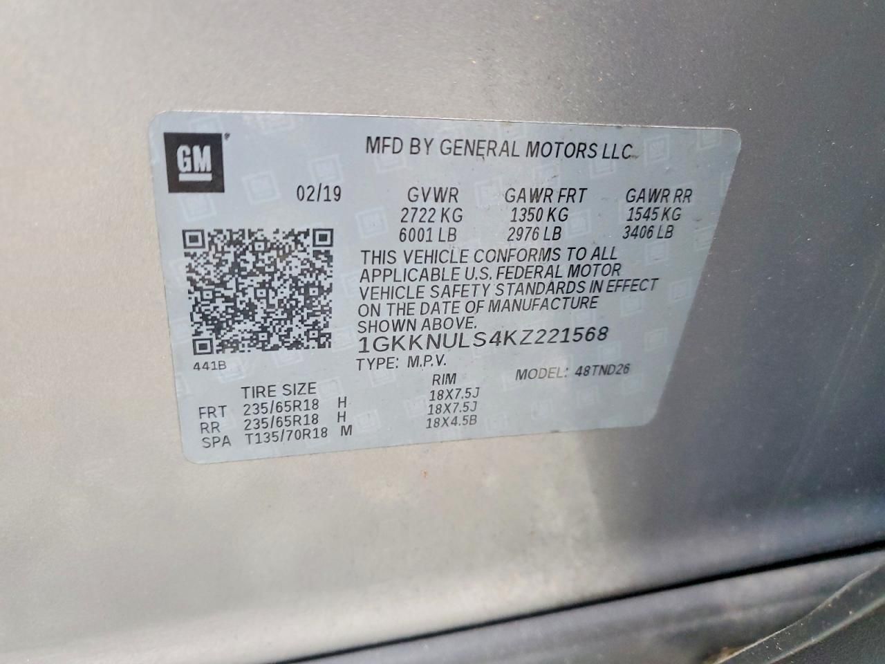 2019 GMC Acadia Slt-1