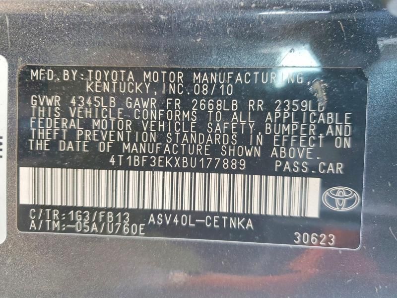 2011 Toyota Camry Base