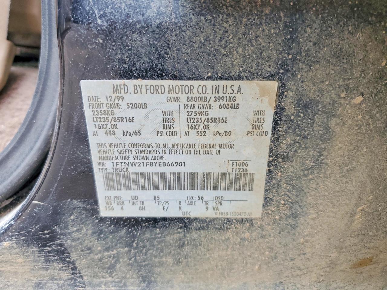 2000 Ford F250 Super Duty