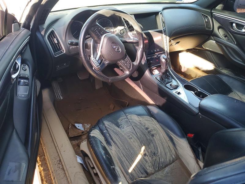 2018 Infiniti Q60 red Sport 400