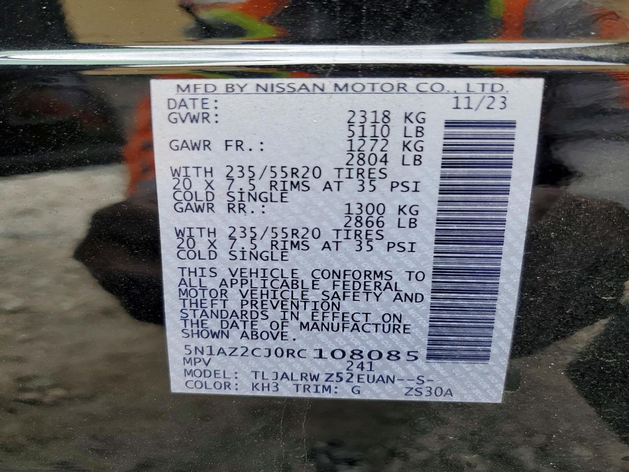 2024 Nissan Murano sl