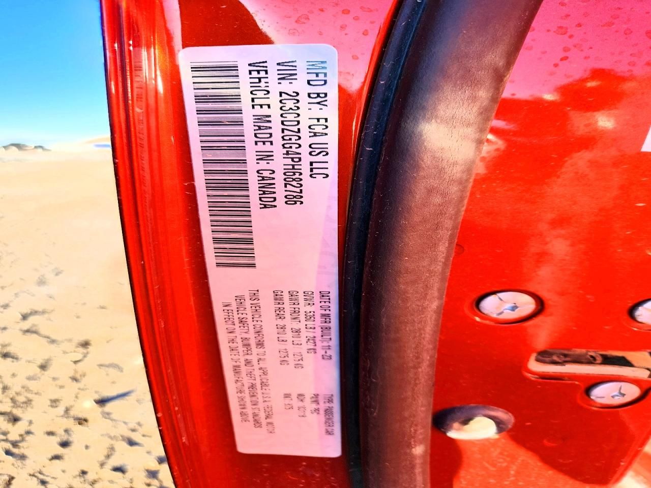 2023 Dodge Challenger sxt