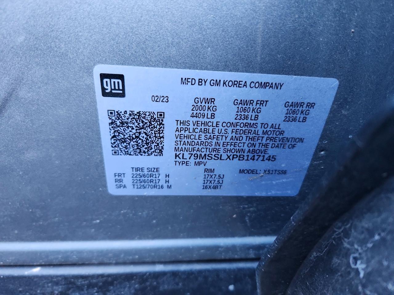 2023 Chevrolet Trailblazer Active