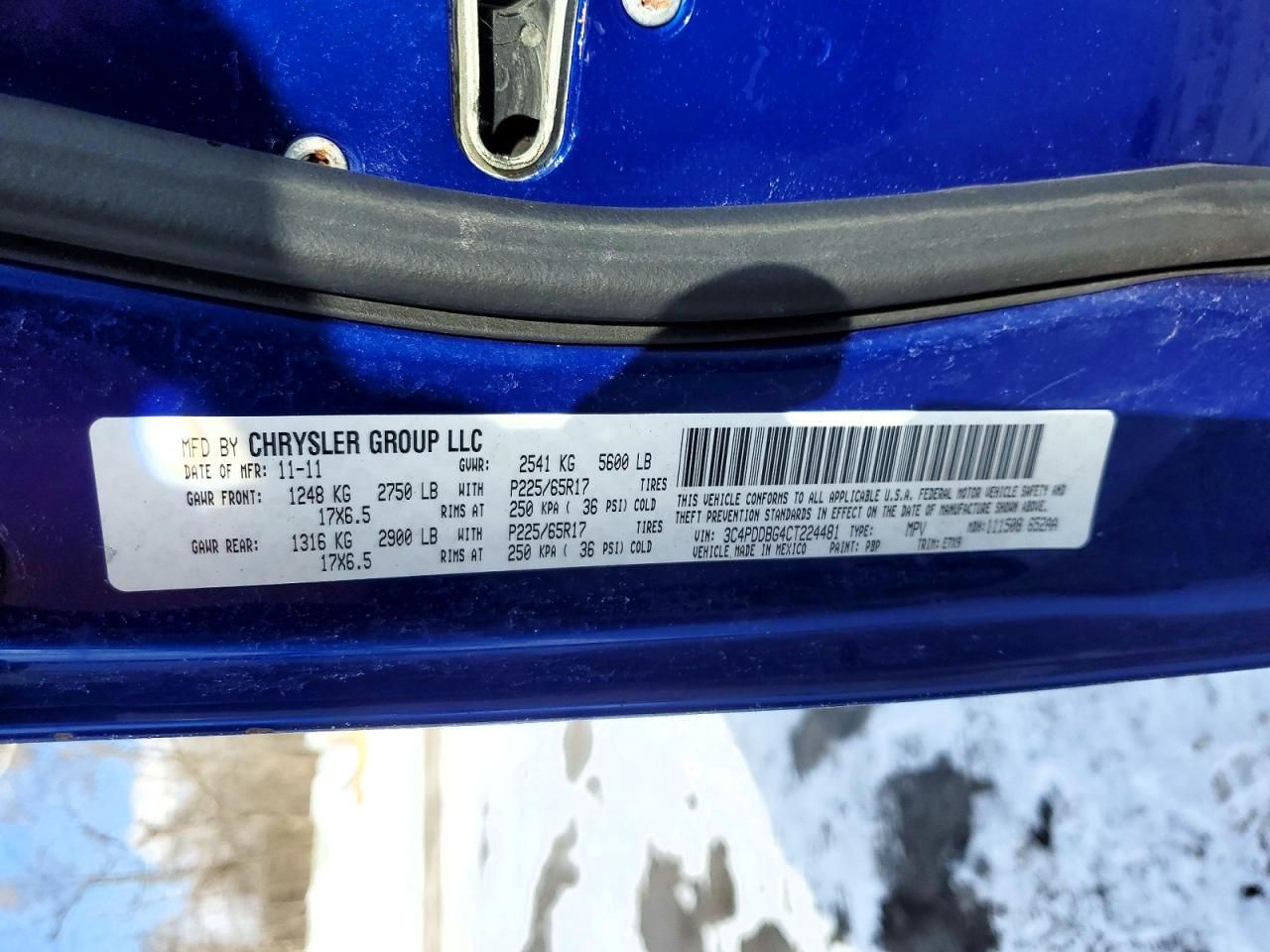 2012 Dodge Journey sxt