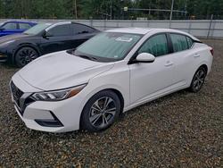 Nissan salvage cars for sale: 2022 Nissan Sentra sv