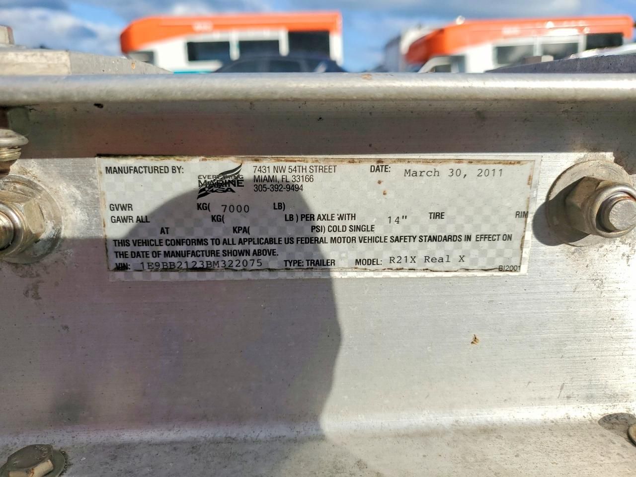 2011 17m6 Boat Trailer-Boat Trailer