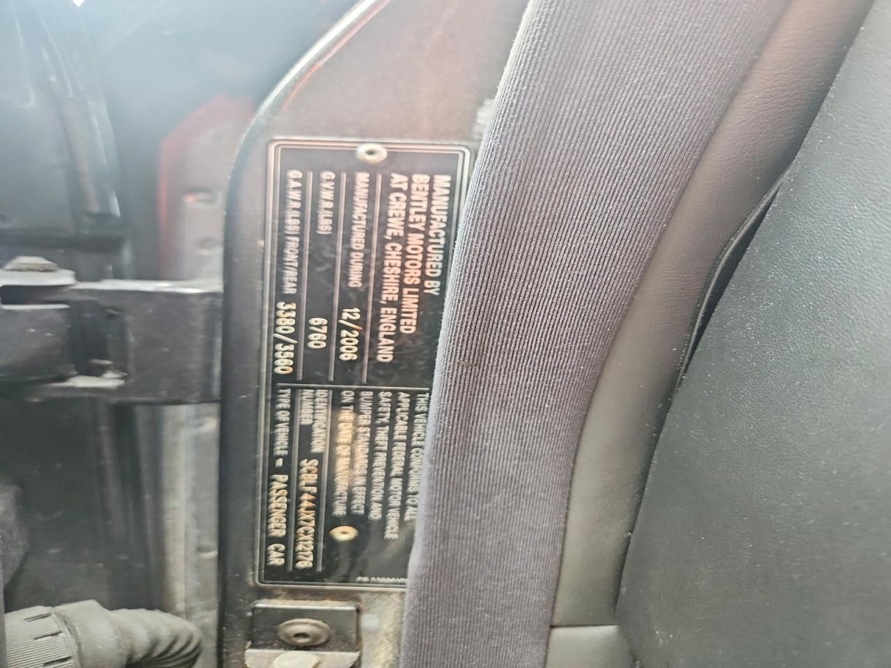 2007 Bentley Arnage t