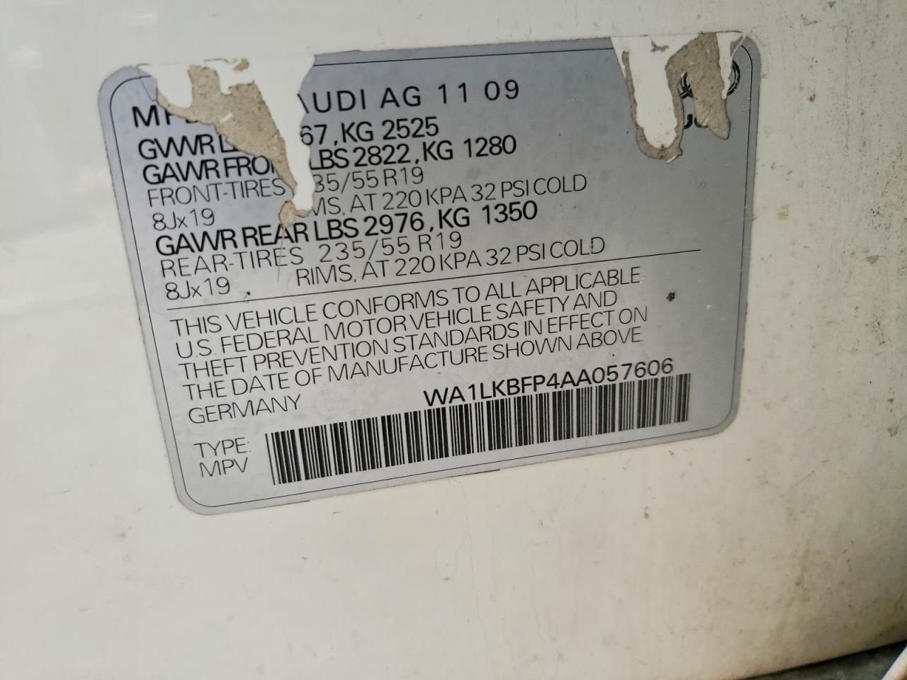 2010 Audi Q5 Premium Plus