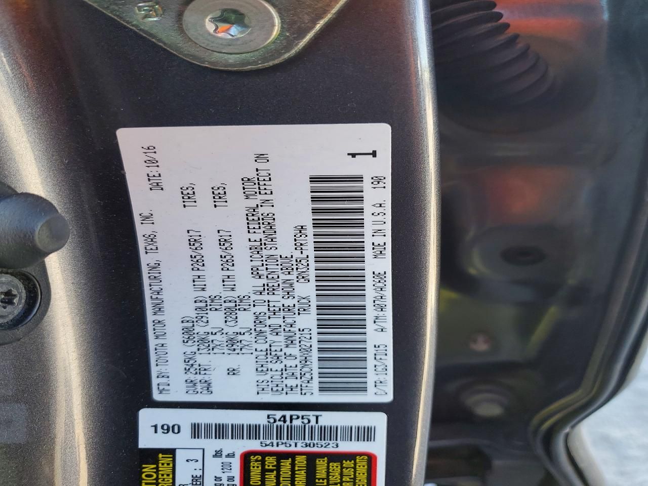 2017 Toyota Tacoma Double cab