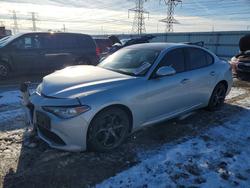 Alfa Romeo Giulia salvage cars for sale: 2018 Alfa Romeo Giulia ti Q4