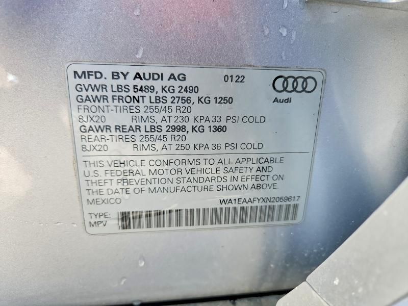 2022 Audi Q5 Premium Plus 45