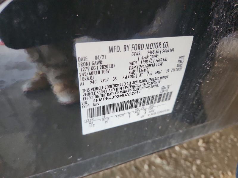 2021 Ford Edge sel