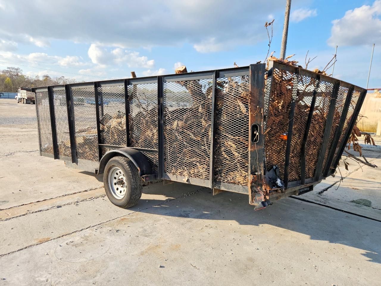 2018 A&f Trailer Mfg, Inc Landscape Trailer 7X