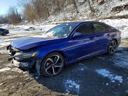 Salvage cars for sale from Copart Marlboro, NY: 2021 Honda Accord Sport