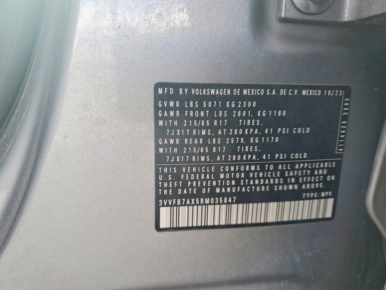 2024 Volkswagen Tiguan s