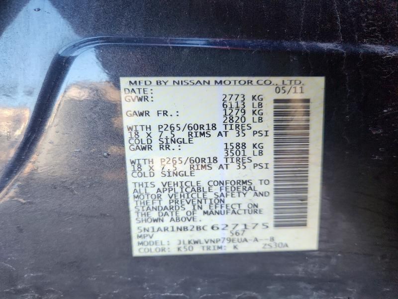 2011 Nissan Pathfinder s